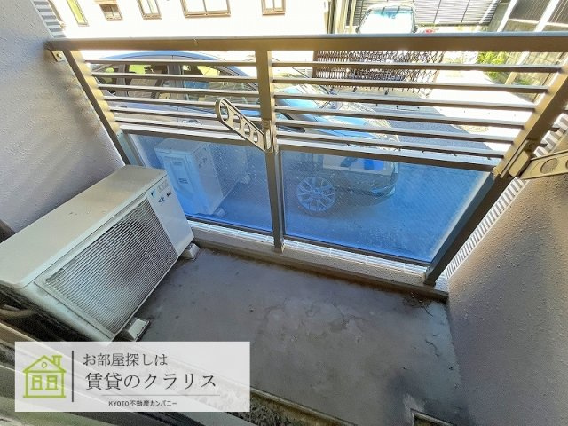 ティーグルブラン桂のバルコニー