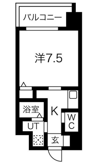 リヴィアスNAMBAクラスの間取り