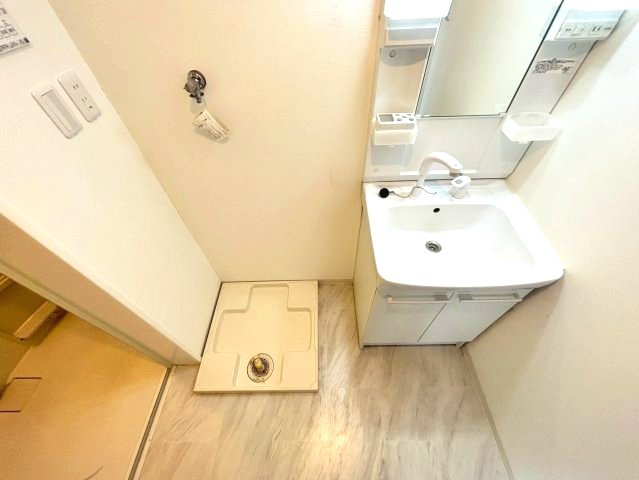 ステラウッド古市の洗面所