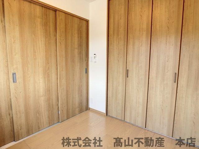 宗像市名残のアパートの収納