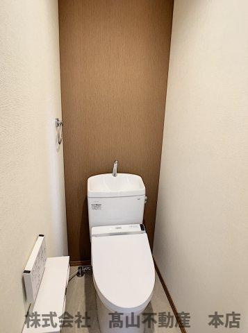 宗像市名残のアパートのトイレ