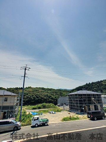 宗像市名残のアパートの展望