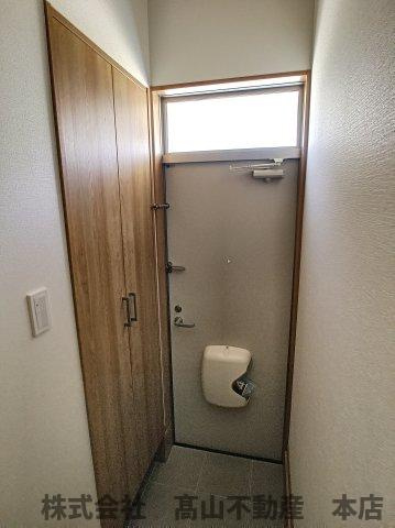 宗像市名残のアパートの玄関