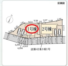 【区画図】 | リーブルガーデン生駒市有里町３期 | 区画図