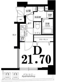 グリフィン横浜・ルミエールの間取り