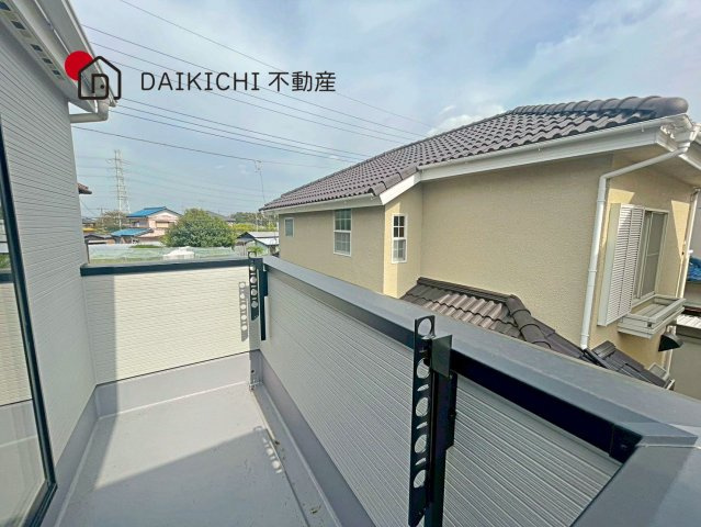 【バルコニー】 | LIGNAGE 白岡市岡泉　新築戸建　全1棟　1号棟