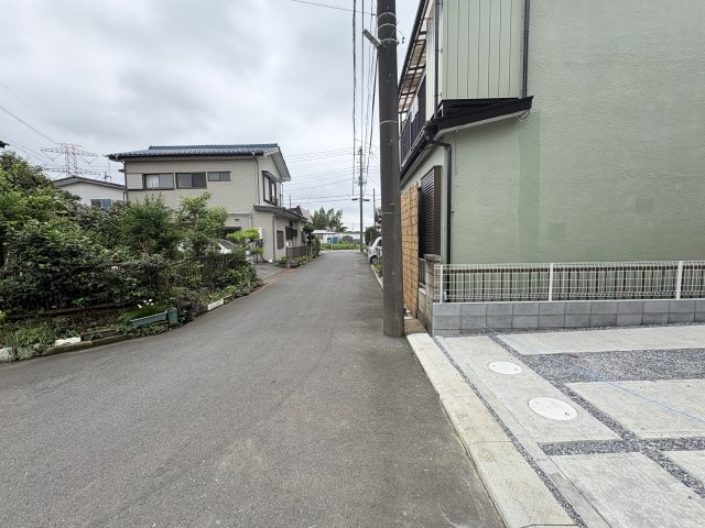 【前面道路含む現地写真】 | 白岡市彦兵衛　新築戸建　全1棟　1号棟 | 8/20撮影