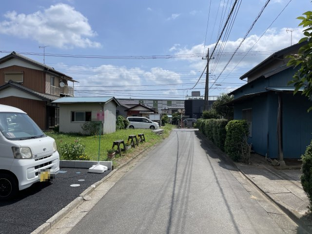 【前面道路含む現地写真】 | 白岡市篠津第7　新築戸建　全1棟　1号棟