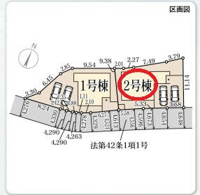 【区画図】 | リーブルガーデン生駒市有里町３期 | 区画図