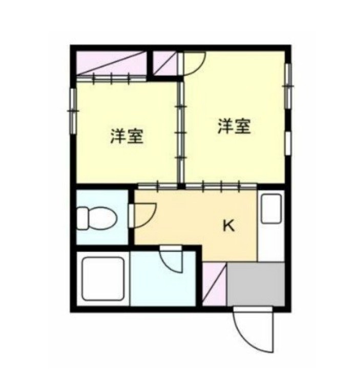川崎市幸区南加瀬５丁目の賃貸マンションの間取り