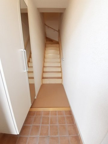 ポワールⅡの玄関|シンプルで使いやすい玄関です