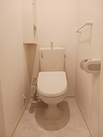 グランデ　成長　Ｂのトイレ|トイレもきれいです