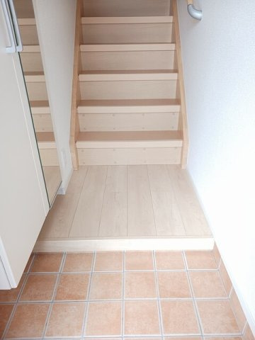 グランデ　成長　Ｂの玄関|シンプルで使いやすい玄関です