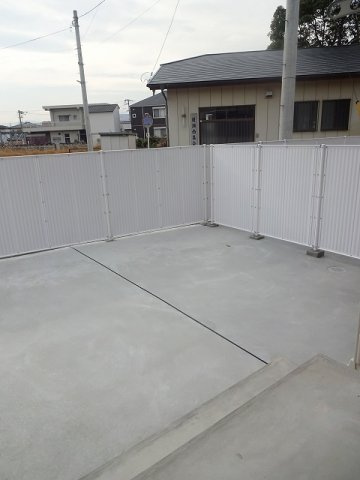 セミージャＢの庭|お庭の付いた物件です