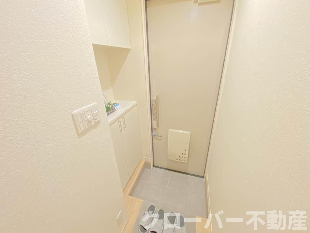 ソレイユの玄関