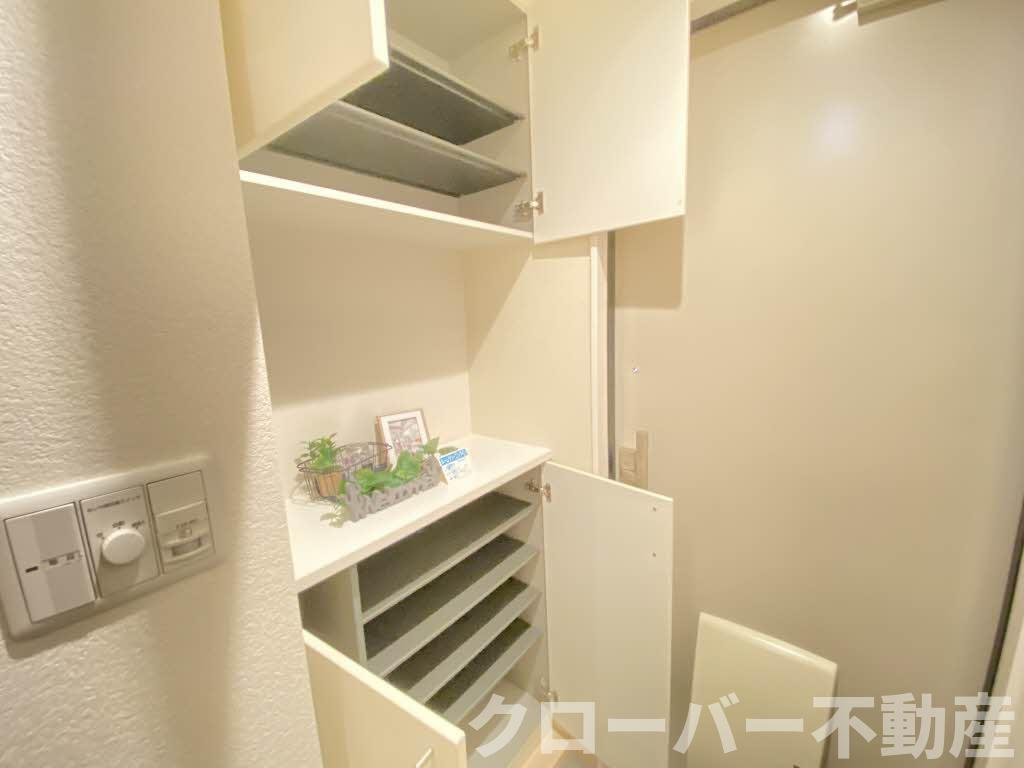ソレイユの玄関