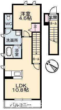 ソレイユの間取り