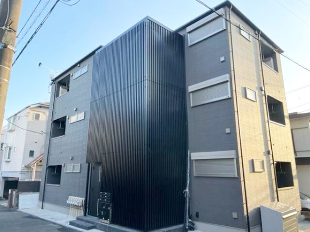 大和市深見西２丁目のアパートの外観