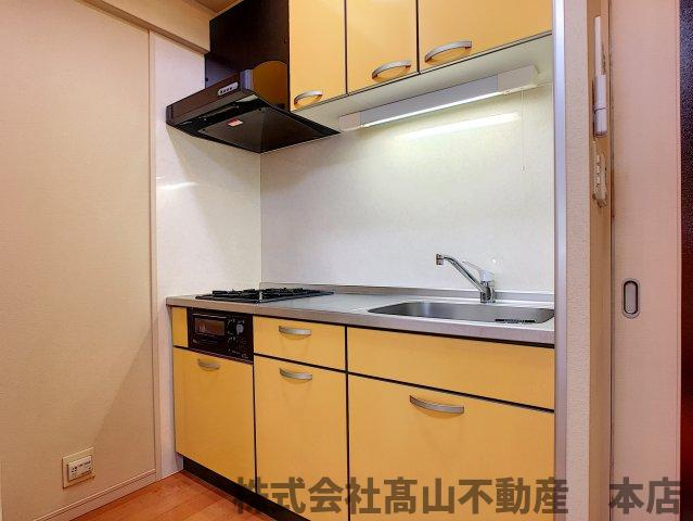 宗像市徳重の賃貸マンションのキッチン
