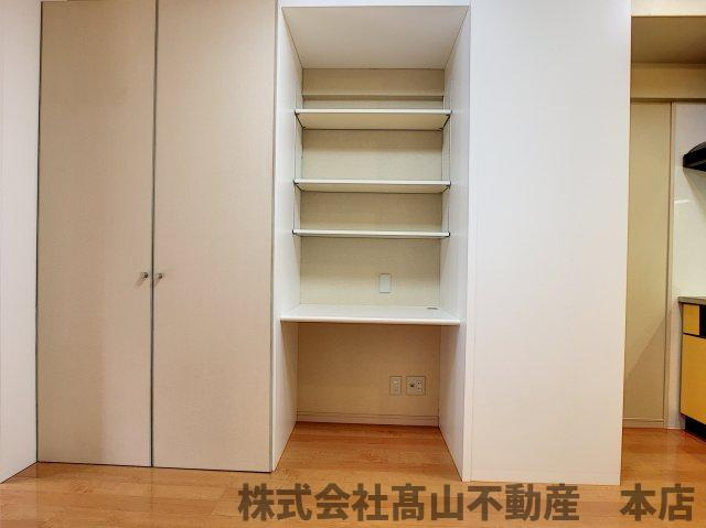 宗像市徳重の賃貸マンションの収納