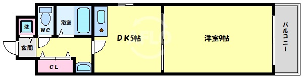 グリーンプラザ瓦町の間取り|グリーンプラザ瓦町　間取り