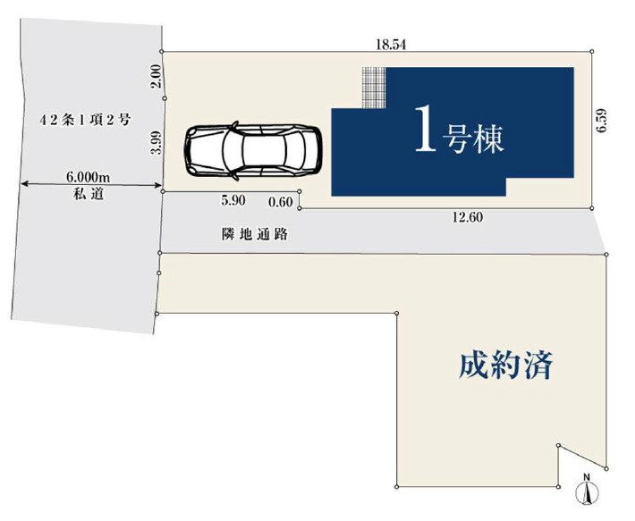 世田谷区祖師谷6丁目　新築戸建の区画図|区画図

現地ご見学希望・資料請求などお気軽にお問い合わせ下さい！
03-5990-5201