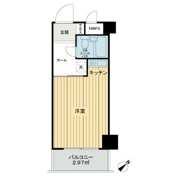 ライオンズマンション旗の台の間取り