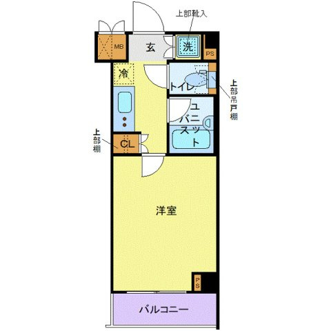 ルーブル武蔵小山の間取り