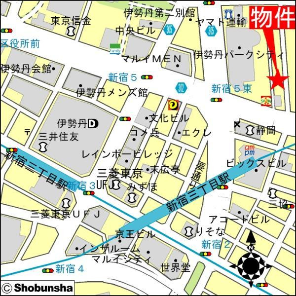 スターハイムの地図
