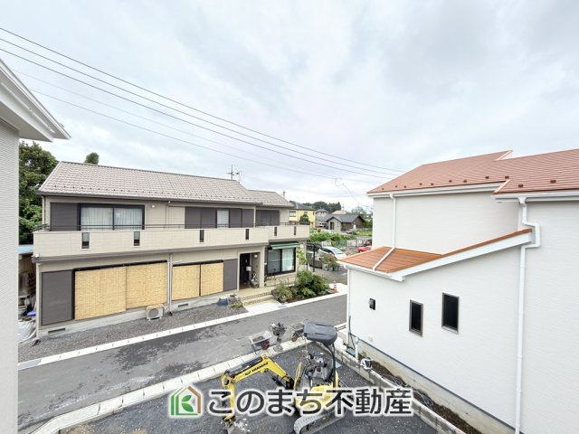 いろどりアイタウン矢板市鹿島町の展望|バルコニーからの眺めです♪