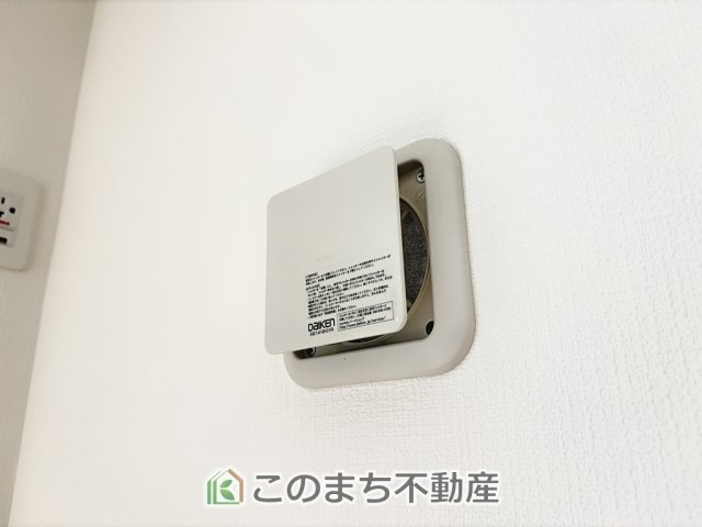 いろどりアイタウン矢板市鹿島町の設備|２４時間換気できます。