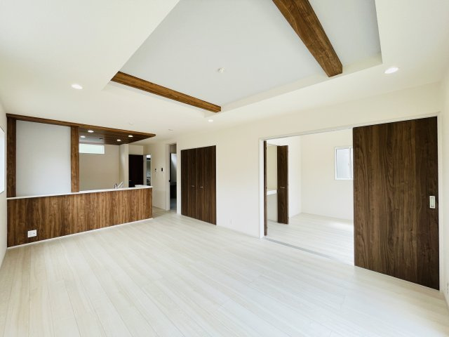 【居間・リビング】 | 白岡市小久喜　新築戸建　全1棟　1号棟
