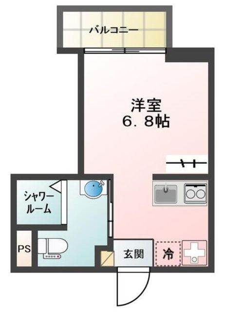 Ｇｌａｎｚ赤塚の間取り|間取りです。