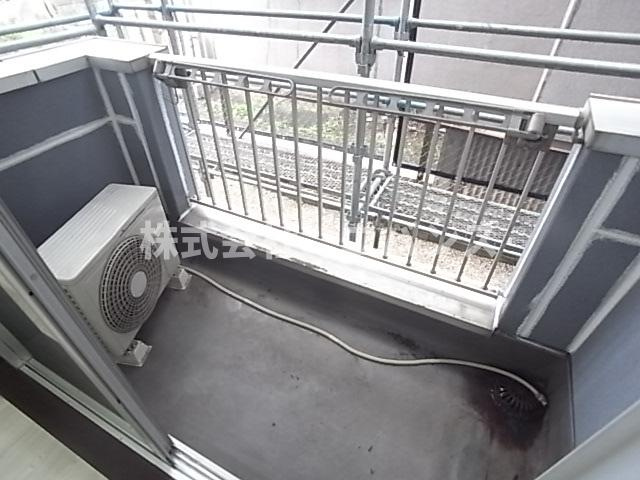 【バルコニー】 | サンウイング稲荷町 | 陽当たり良好なバルコニーです
