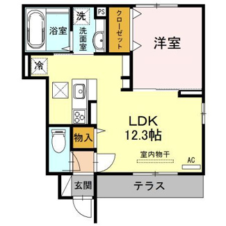 【間取り】 | パティオ・デル・ソル | 間取りです。