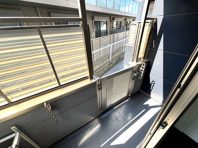 ステラウッド道明寺Ⅱのバルコニー
