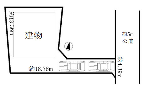 【区画図】 | 白岡市彦兵衛　中古戸建