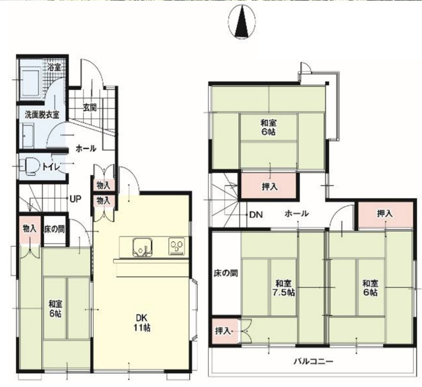【間取り】 | KEM白岡市西1期　中古戸建