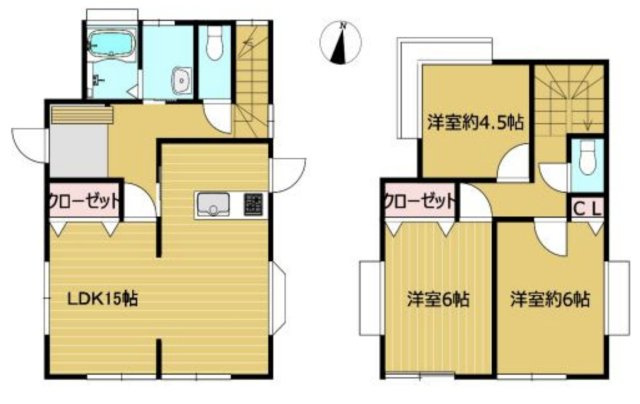 【間取り】 | 毛呂山町南台2丁目　中古戸建