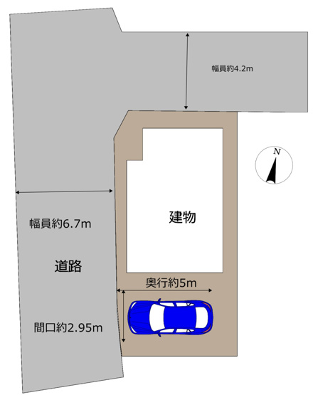 【区画図】 | 毛呂山町南台2丁目　中古戸建