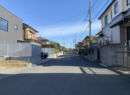 【前面道路含む現地写真】 | 白岡市下野田　中古戸建