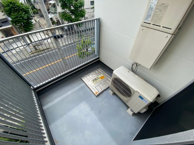 ブロンテ垂水海岸通EASTのバルコニー