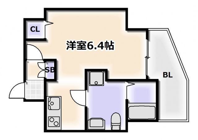 【間取り】 | プレサンス難波EASTモダニティ