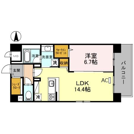 クレッシェンドVの間取り