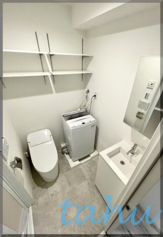 北区浮間３丁目の賃貸マンションの洗面所