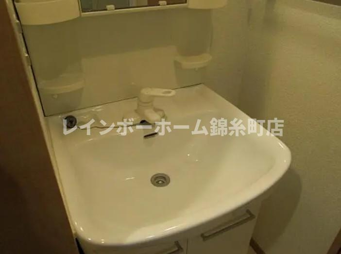 ハイツクレールの独立洗面台