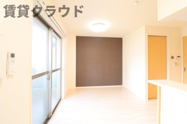 パークサイド八幡宿の居間・リビング|ゆったり過ごせる居間です