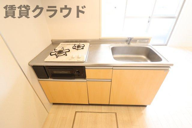パークサイド八幡宿のキッチン|キッチンでお料理をお楽しみください