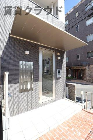 パークサイド八幡宿のエントランス|オートロック付きです！