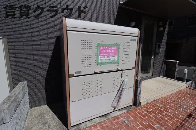 パークサイド八幡宿のその他共用部分|ゴミストッカー
